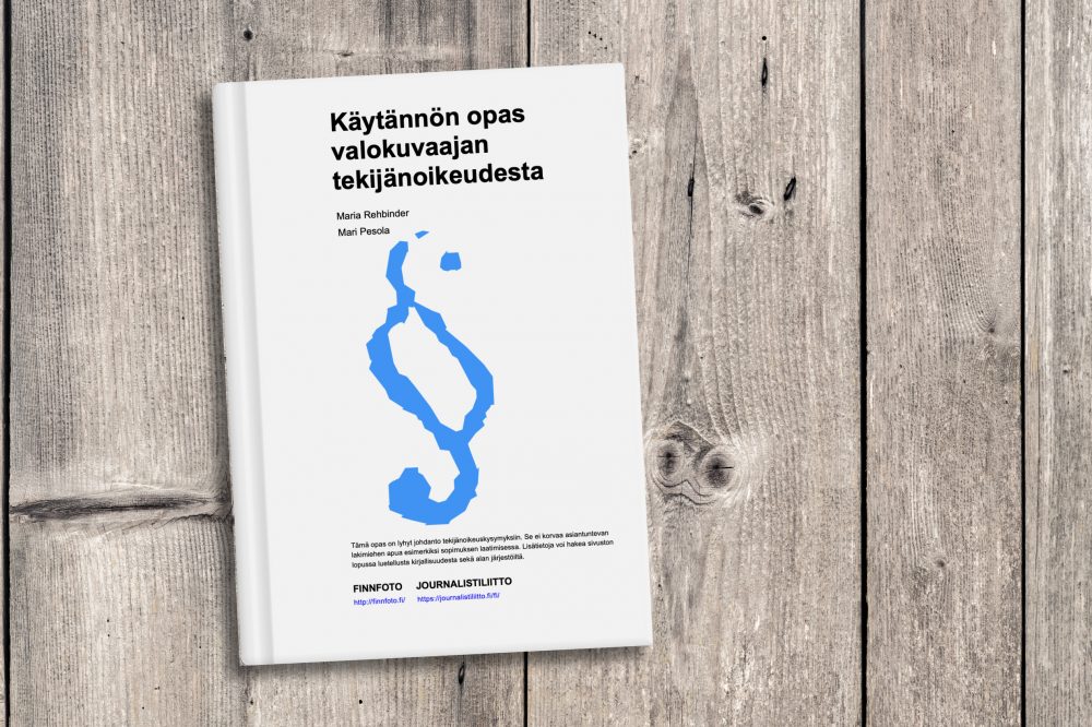 Valokuvaajan tekijänoikeusopasta päivitetty